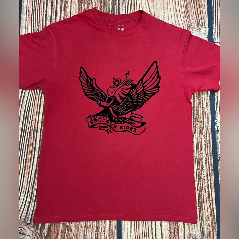 Beyonce Cowboy Carter Shot Gun Rider T-shirt size L